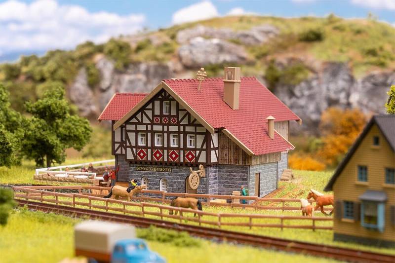 Gasthaus Zur Post mit Biergarten von Faller