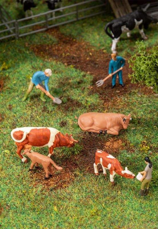 Landwirte und Kühe Landwirte und Kühe von Faller