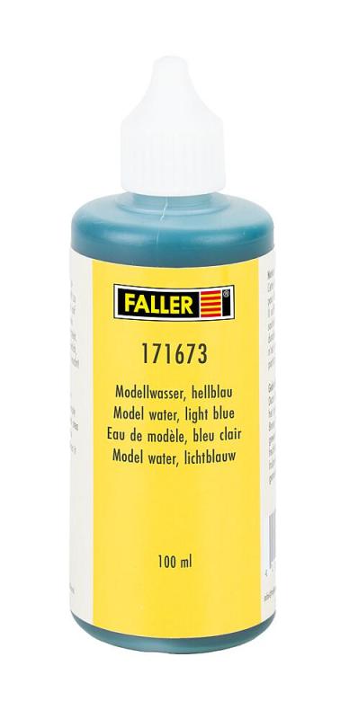 Modellwasser, hellblau - 100ml Modellwasser, hellblau - 100ml von Faller