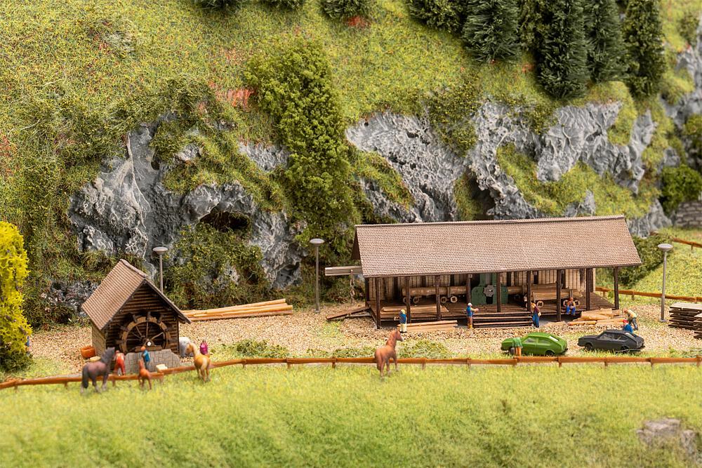 Sägewerk und Wassermühle Sägewerk und Wassermühle von Faller