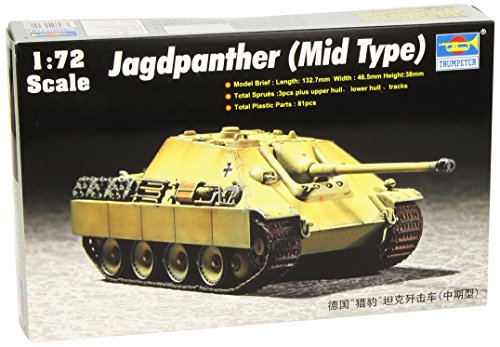 Trumpeter 07241 Modellbausatz German Jagdpanther (Mid Type) von FALLER