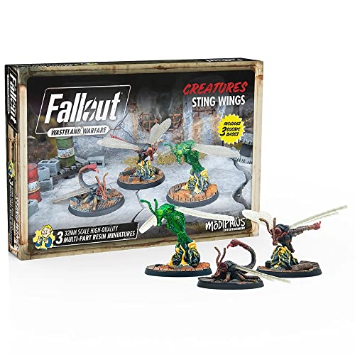 Fallout Wasteland Warfare Creatures Stingwings von Modiphius