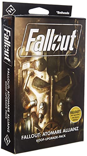 Fantasy Flight Games | Fallout – Atomare Allianz | Erweiterung | Expertenspiel | Strategiespiel | 1-4 Spieler | Ab 14+ Jahren | 150+ Minuten | Deutsch von Fantasy Flight Games