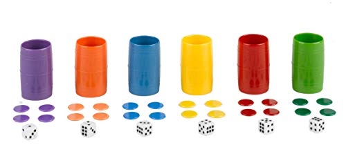 Falomir Acc Pflaster Set komplett 6er Set aus Kunststoff Brettspiel (Zubehör), Mehrfarbig (27934) von Falomir