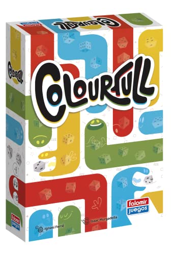 Falomir - Colourfull Gamer Geschicklichkeitsspiel | Erstellen von Polyminos | Färbe das Maximum an Lücken und VERDIENE Punkte | Illustriert von Isaac Murgadella | von 2 bis 4 Spielern Falomir - Colourfull Gamer Geschicklichkeitsspiel | Erstellen von Polyminos | Färbe das Maximum an Lücken und VERDIENE Punkte | Illustriert von Isaac Murgadella | von 2 bis 4 Spielern von Falomir