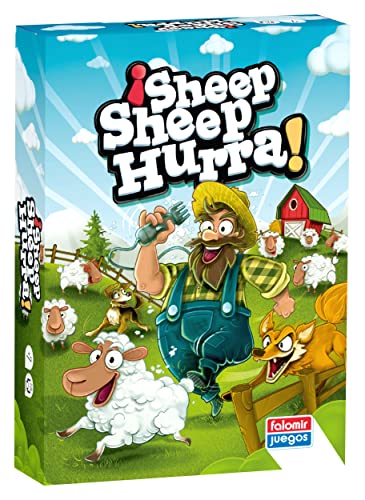 Falomir - Sheep Hurra Set 10 Schafe für Ihre Badewanne, Mehrfarbig (1) von Falomir
