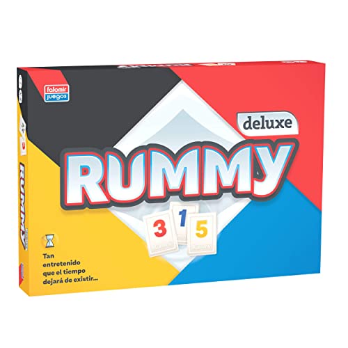 FALOMIR Deluxe Rummy de Luxe Brettspiel Classic (646396) von Falomir