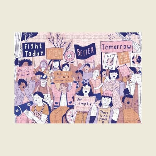 Fight Today for a Better Tomorrow: Puzzle 1000 Teile Fight Today for a Better Tomorrow: Puzzle 1000 Teile von Familiar Faces