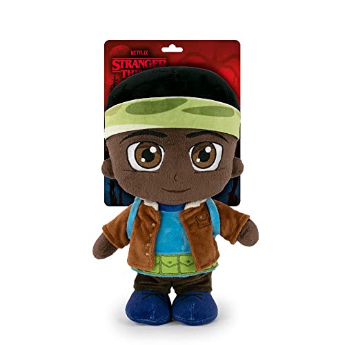 Famosa Softies - Stranger Things Plüschtier Lucas 26 cm, weiche Textur und Füllung aus 100% recyceltem Fasermaterial, für Fans der Serie und Kinder ab 12 Monaten, (760021116), Bunt Famosa Softies - Stranger Things Plüschtier Lucas 26 cm, weiche Textur und Füllung aus 100% recyceltem Fasermaterial, für Fans der Serie und Kinder ab 12 Monaten, (760021116), Bunt von Famosa softies