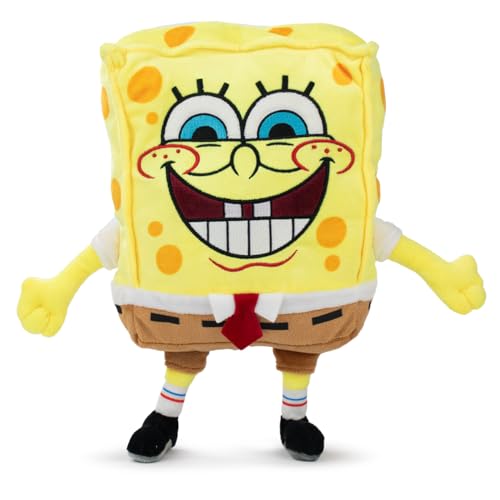 Famosa Softies 760025633 SpongeBob-Plüschtier mit offenem Mund von Famosa softies