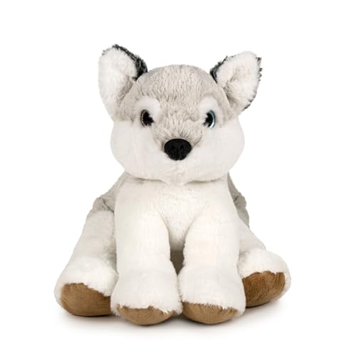 Famosa Softies Husky, Plüschtier, 54 cm, weich und weich, recycelte Faserfüllung, Geschenk für jeden Anlass, Erwachsene und Kinder ab 0 Monaten, berühmt (760025089) von Famosa softies
