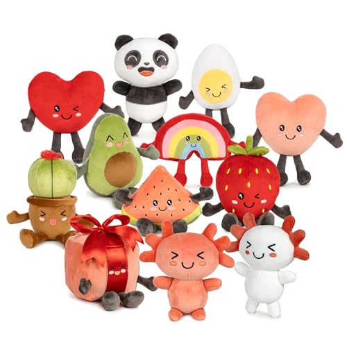 Famosa Softies Muchi Kuchi 760025084 Plüschtier, 20 cm, zufällige Auswahl aus 12 verschiedenen Plüschtieren, Überraschungsversand, ideal zum Verschenken oder Sammeln, ab 0 Jahren von Famosa softies