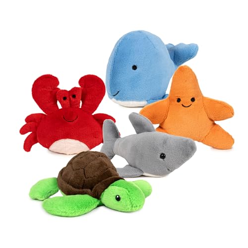 Famosa Softies Nature 760025086 Mini Marines Plüschtier, 15 cm, zufälliges Plüschtier, Überraschung, aus recyceltem Kunststoff, ab 0 Jahren von Famosa softies