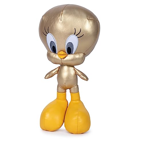 Famosa Softies - Warner Bros, Tweety Looney Tunes 100. Jubiläum, Tweety, weiche Textur, als Geschenk für Jungen und Mädchen jeden Alters (760021803) von Famosa softies
