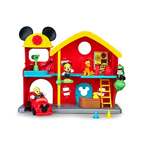 Famosa Disney Mickey - Feuerwehrstation - 14 Teile - mit Soundfunktionen - Spielzeug für Kinder ab 3 Jahren - MCC19 Famosa Disney Mickey - Feuerwehrstation - 14 Teile - mit Soundfunktionen - Spielzeug für Kinder ab 3 Jahren - MCC19 von Famosa