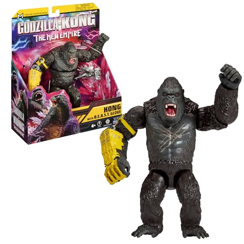 MonsterVerse - Godzilla x Kong, bewegliche Figur, 14 cm, Kong, für Kinder ab 4 Jahren, MN3033 von MonsterVerse