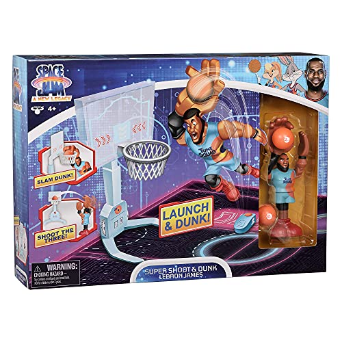 Famosa - Space Jam Super Dunks Basketball-Spielzeug, Mehrfarbig (700016841), Jungen und Mädchen ab 4 Jahren von Famosa
