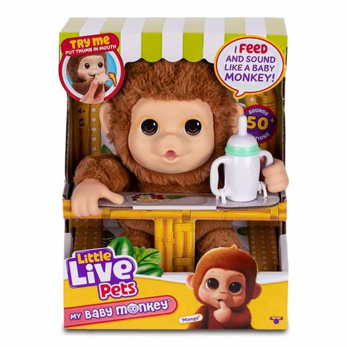 Interaktives Haustier Famosa My Baby Monkey Little Live Pets Interaktives Haustier Famosa My Baby Monkey Little Live Pets von Famosa