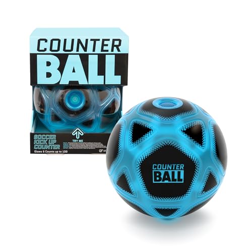 Smart Ball – Counter Ball, Fußball, interaktiver Ball mit Licht und Sound, für Fußball-Training, wertvolle Spiele, Spiel für Kinder und Fans ab 6 Jahren von Famosa