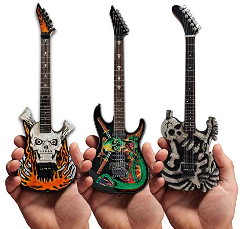 Set mit 3 Signature George Lynch ESP Miniaturgitarren-Sammelstücken Set mit 3 Signature George Lynch ESP Miniaturgitarren-Sammelstücken von FanMerch