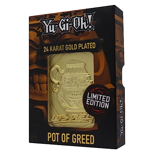 Fanattik Yu-Gi-Oh! Limited Edition 24K Gold Plated Collectible - Pot of Greed Fanattik Yu-Gi-Oh! Limited Edition 24K Gold Plated Collectible - Pot of Greed von Fanattik
