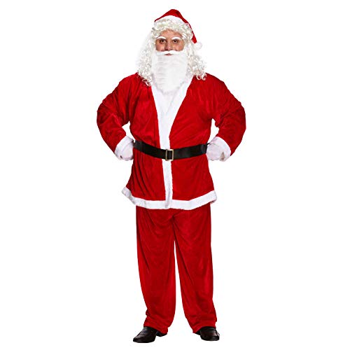 Deluxe-Weihnachtsmann-Kostüm für Herren und Erwachsene, Übergröße XXL von Fancy Dress VIP Express