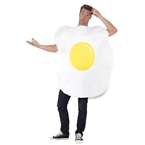 Fancy Dress VIP Express Fried Egg Costume for Adults One Size von Fancy Dress VIP Express
