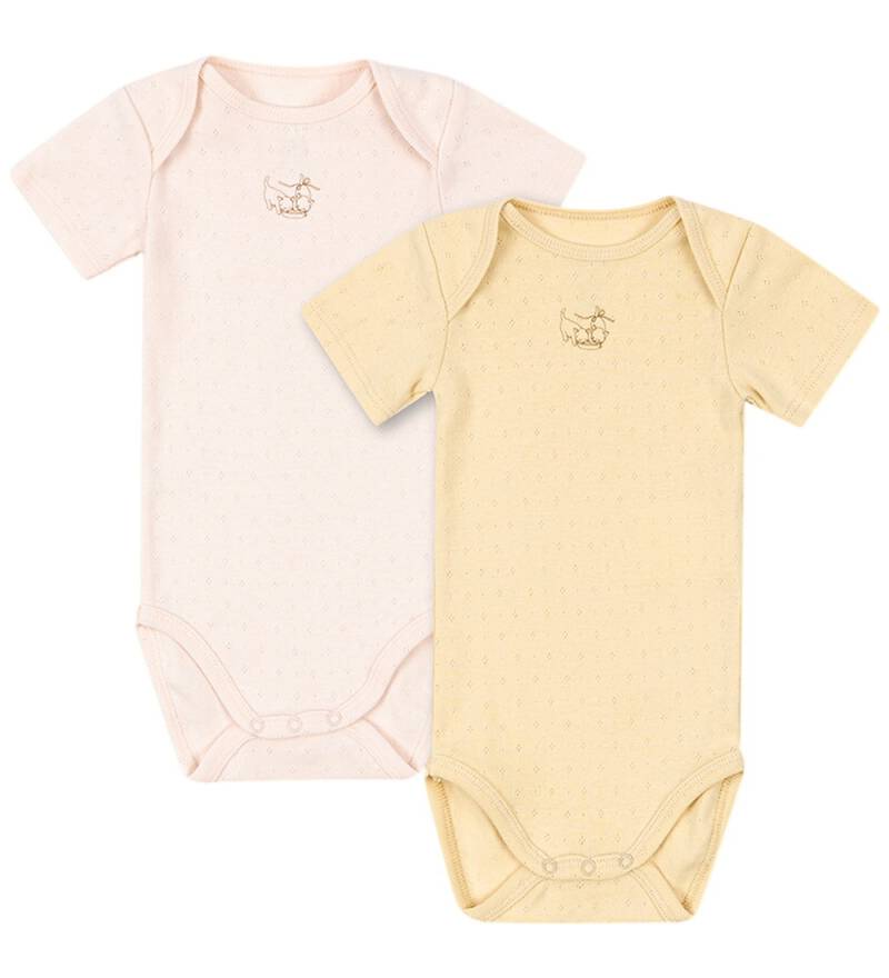 Fanga Fontana Bodys k/ä - Bello - 2er-Pack - Banana Crepe/Kreol - Fanga Fontana - 74 - Body K/Ä Fanga Fontana Bodys k/ä - Bello - 2er-Pack - Banana Crepe/Kreol - Fanga Fontana - 74 - Body K/Ä von Fanga Fontana