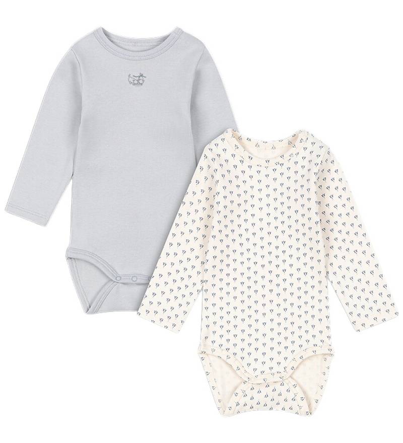 Fanga Fontana Bodys l/ä - Modal - Bello - 2er-Pack - Blue Mix - Fanga Fontana - 0-1 mt - Body L/Ä Fanga Fontana Bodys l/ä - Modal - Bello - 2er-Pack - Blue Mix - Fanga Fontana - 0-1 mt - Body L/Ä von Fanga Fontana