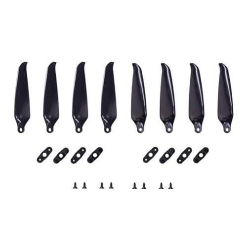 Fangxuee 2 Paar 7-Klapppropeller, 2-Blatt-Drohnenpropeller für FPV-Freestyle-Drohnen, DIY-Teile von Fangxuee