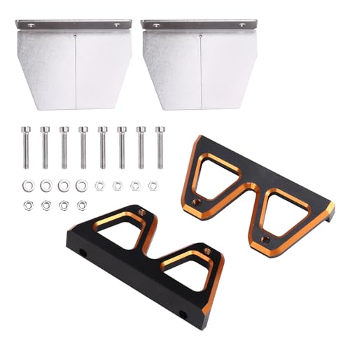 Fangxuee 2 Stück Metall-Trimmklappen Wellenausgleichsklappen Wasserdruckplatte für RC Rennboot O/V Yacht Mono von Fangxuee