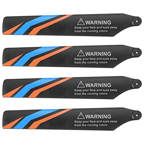 Fangxuee 4-Teilige Haupt Blatt Propeller für XK K127 RC Hubschrauber Flugzeug Drohnen Teil ZubehöR von Fangxuee