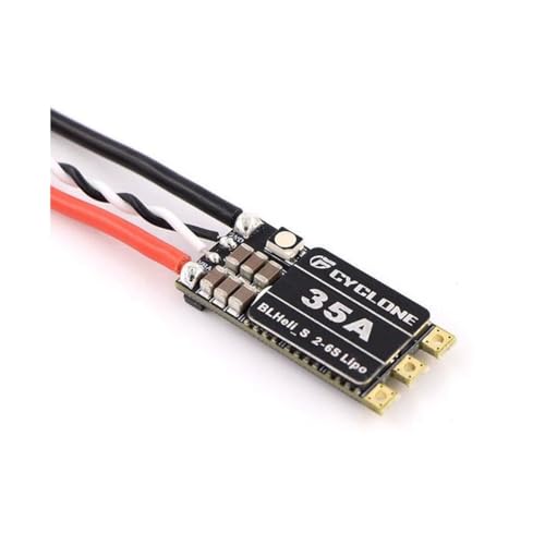 Fangxuee BLHeli S 2-6S Lipo Brushless ESC Eingebautes Programmierbares RGB-LED für RC FPV Drohnen Teile 35A von Fangxuee