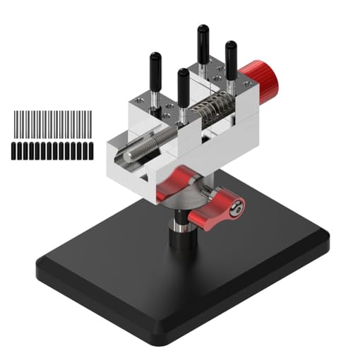 Fangxuee Bench Sputschiene Präzision Edelstahlklemmen 45 ° Einstellbare Modellherstellungstools zum Modellieren der Bank von Fangxuee