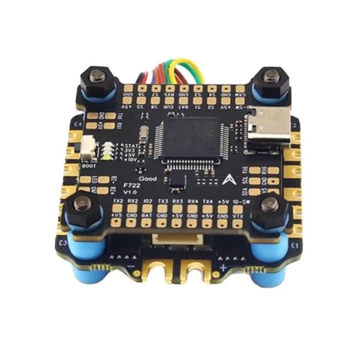 Fangxuee F722 60A Stack Flight Controller+ Blheli_s 60A 4in1 ESC 3-6S 30,5 X 30,5 mm F722 für FPV Freestyle-Drohnen Teile Fangxuee F722 60A Stack Flight Controller+ Blheli_s 60A 4in1 ESC 3-6S 30,5 X 30,5 mm F722 für FPV Freestyle-Drohnen Teile von Fangxuee