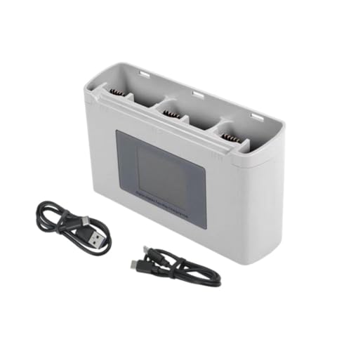 Fangxuee Für Mini 2 -Wege-Ladehub 3-Wege-Butler für Drohnenladegerät der Mini 4K/Mini 2 SE-Serie mit Farbdisplay von Fangxuee