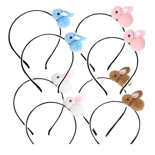 Fangxuee HeadBoppers, 8 Stück, Häschen, Süßer Haarreif, Haarreif, Kaninchen, Haar-Accessoires, Osterdekoration für Frauen Fangxuee HeadBoppers, 8 Stück, Häschen, Süßer Haarreif, Haarreif, Kaninchen, Haar-Accessoires, Osterdekoration für Frauen von Fangxuee