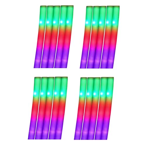 Fangxuee LED-Leuchtstäbe, RGB-Leuchtstäbe Aus Schaumstoff, Cheer-Tubes, Geeignet für Verschiedene Aktivitäten im Dunkeln Fangxuee LED-Leuchtstäbe, RGB-Leuchtstäbe Aus Schaumstoff, Cheer-Tubes, Geeignet für Verschiedene Aktivitäten im Dunkeln von Fangxuee