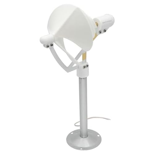 Fangxuee Mikro-Windturbine Rose-Shaped Windturbine Wissenschaftliches Experiment Leuchtlampe von Fangxuee