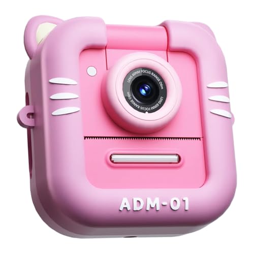 Fangxuee Mini Children Camera 1080p Digitalkamera MP3 Thermaldruck Instant Druckvideo 32G Memory Card Pink Fangxuee Mini Children Camera 1080p Digitalkamera MP3 Thermaldruck Instant Druckvideo 32G Memory Card Pink von Fangxuee