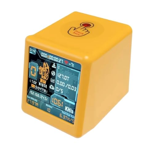 Fangxuee NM TV Nmminer Nerdminer V2 ESP32 BTC Solo Lotterie Miner 1060 /S Hashrate Smart TV Miner Desktop Clock Geschenk Stille Fangxuee NM TV Nmminer Nerdminer V2 ESP32 BTC Solo Lotterie Miner 1060 /S Hashrate Smart TV Miner Desktop Clock Geschenk Stille von Fangxuee