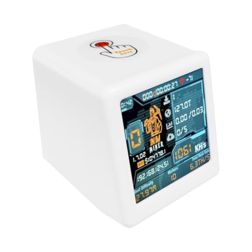 Fangxuee NM TV Nmminer Smart TV 1060 /S Hashrate Nerdminer V2 ESP32 BTC Solo Lotterie Miner Smart Gift Home Desktop Clock Fangxuee NM TV Nmminer Smart TV 1060 /S Hashrate Nerdminer V2 ESP32 BTC Solo Lotterie Miner Smart Gift Home Desktop Clock von Fangxuee