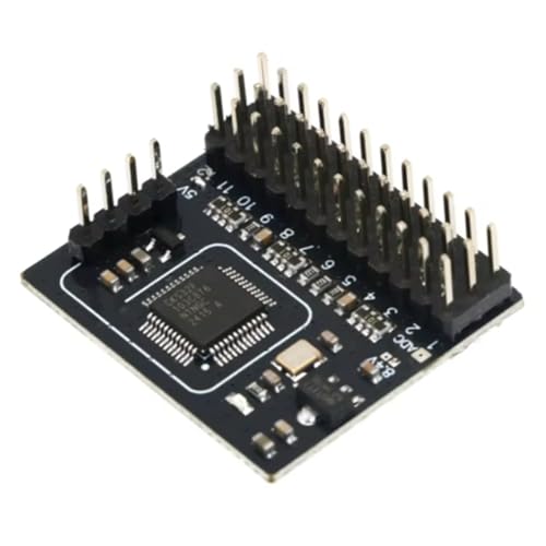 Fangxuee PWM -Empfänger 2400RX ELRS 2,4G 12Ch für RC FPV Drohne Fixed Fling Car Boat Quadcopter CRSF Express Rx Gerade Pin von Fangxuee