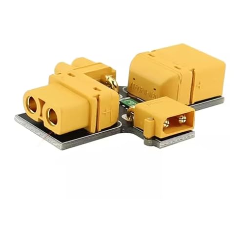 Fangxuee XT30-Sicherung, Rücksetzbare Sicherung für RC-Modelle Flugzeug FPV Racing Drohne XT30+XT60 Fangxuee XT30-Sicherung, Rücksetzbare Sicherung für RC-Modelle Flugzeug FPV Racing Drohne XT30+XT60 von Fangxuee