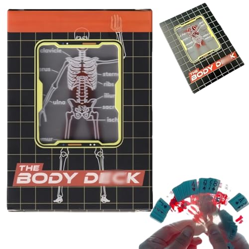 Fankayi Lustige transparente Spielkarten von Fankayi