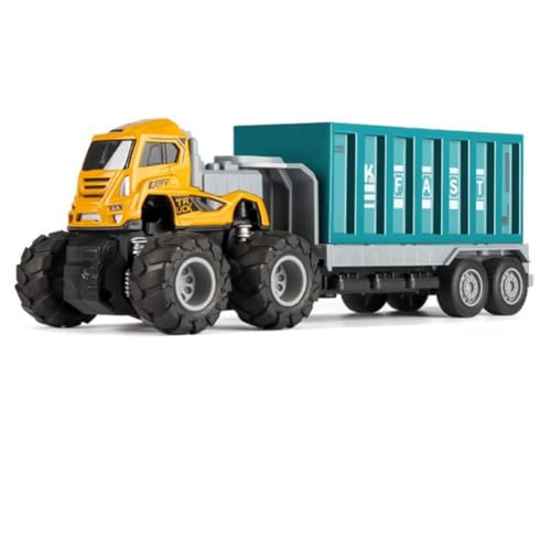 Fanmaikuail Containerwagen Spielzeug, Alloy Container Semi Truck Spielzeug Kinder Auto Spielzeug LKW für Kinder Geburtstag von Fanmaikuail