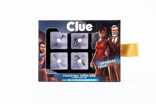 FanRoll Clue 22 mm übergroßes Würfel-Set: Waffeneinschlüsse FanRoll Clue 22 mm übergroßes Würfel-Set: Waffeneinschlüsse von Fanroll