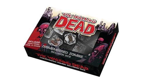 FanRoll The Walking Dead Dismembered Zombie-Poly-Würfel-Set aus Kunstharz FanRoll The Walking Dead Dismembered Zombie-Poly-Würfel-Set aus Kunstharz von Fanroll