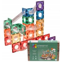 Connetix Magnetbausteine Kugelbahn Rainbow Ball Run Pack 92 Teile von Fantasie4Kids oHG