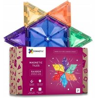 Connetix Magnetbausteine Rainbow Geometry Pack 30 Teile von Fantasie4Kids oHG